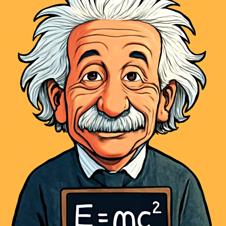 Portrait of Albert Einstein