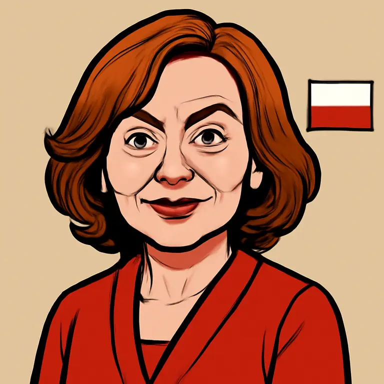 Portrait of Aleksandra Zawieruszanka