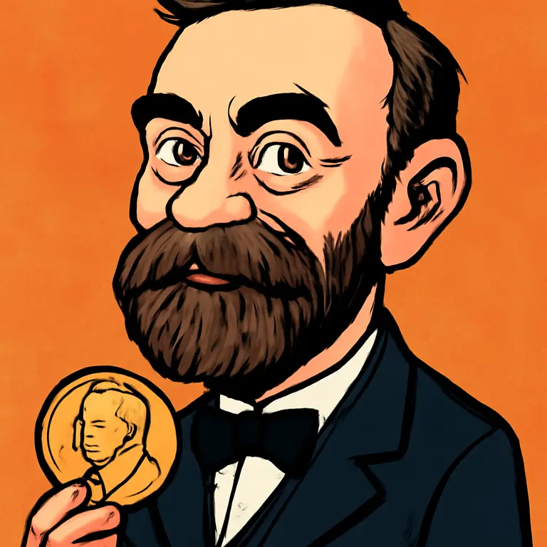 Portrait of Alfred Nobel