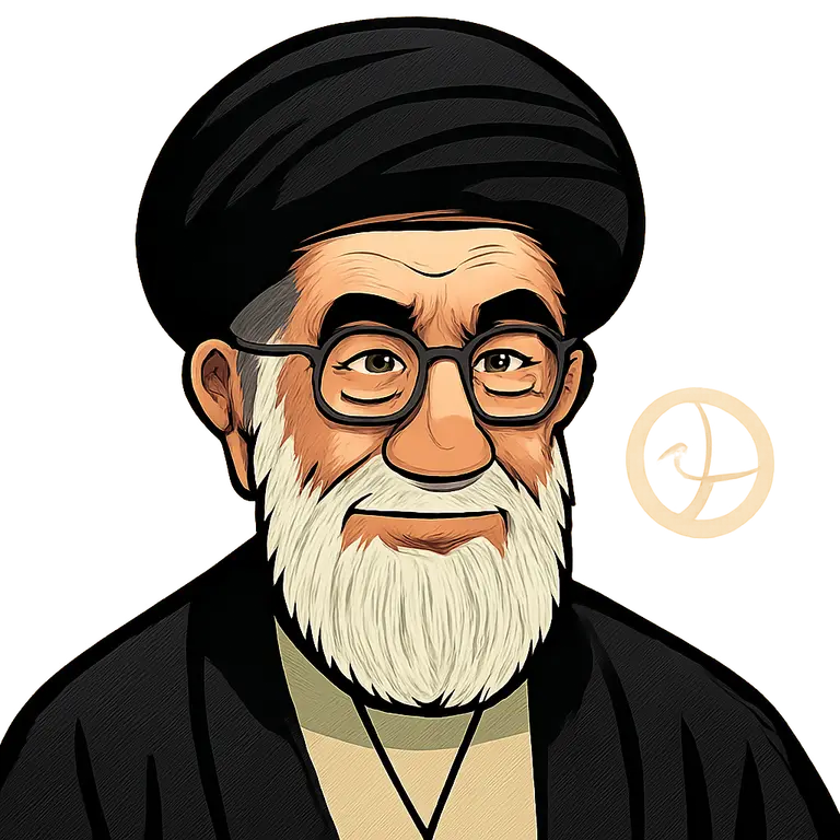 Portrait of Ali Khamenei