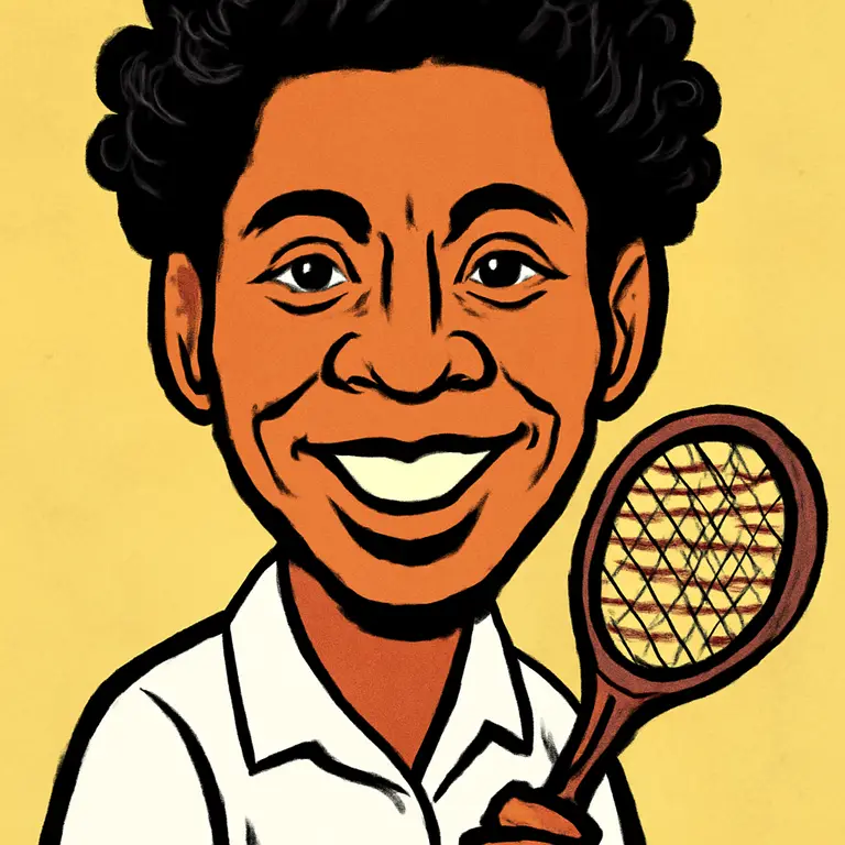 Portrait of Althea Gibson