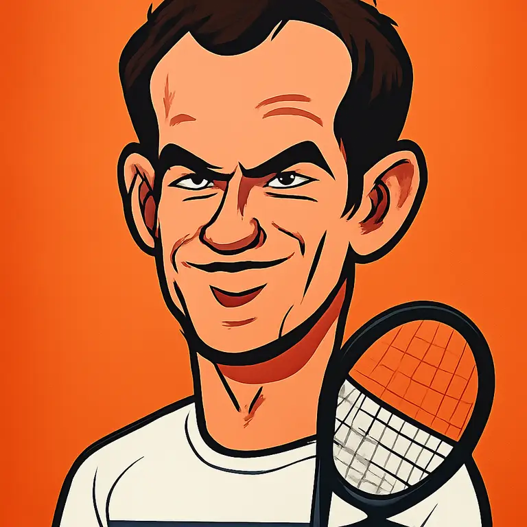 Portrait of Andy Murray