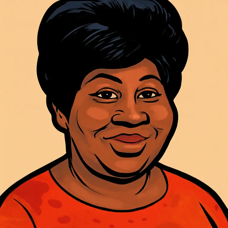 Portrait of Aretha Franklin