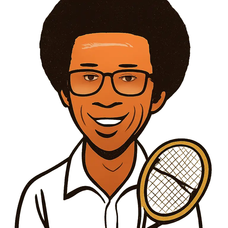 Portrait of Arthur Ashe