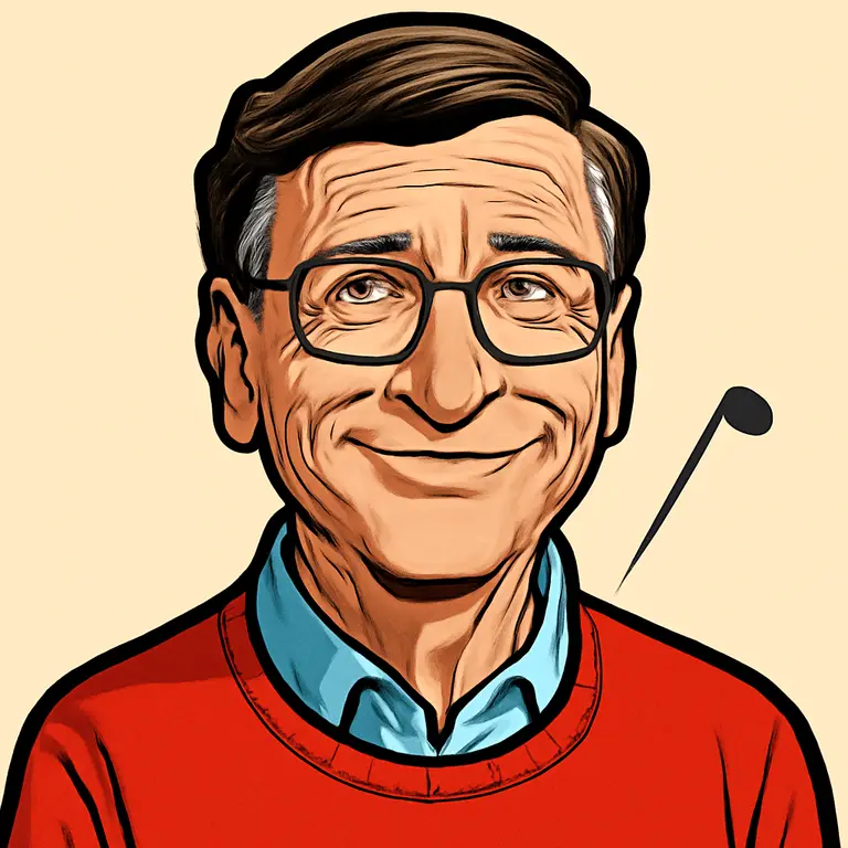 Portrait of Bill Gates
