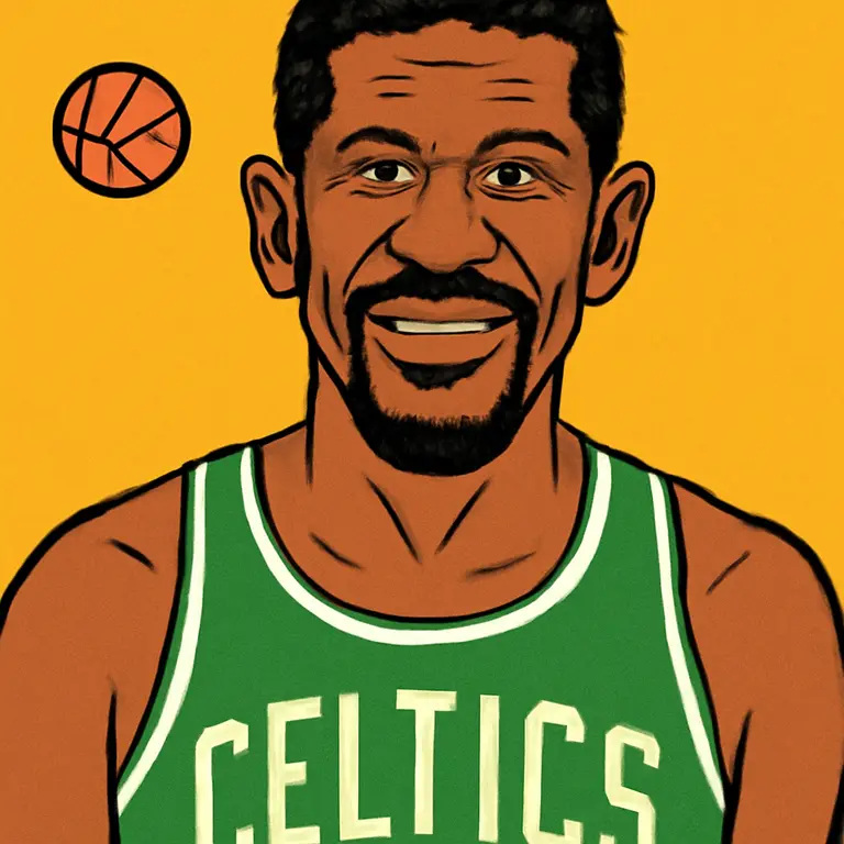 Portrait of Bill Russell