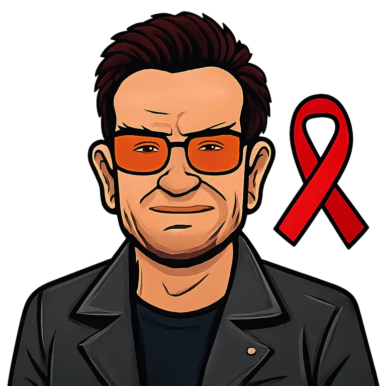 Portrait of Bono