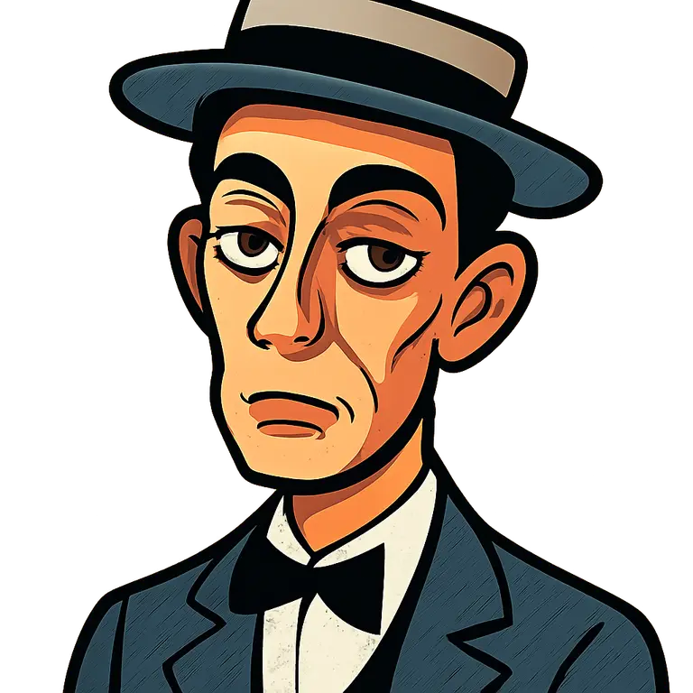Portrait of Buster Keaton