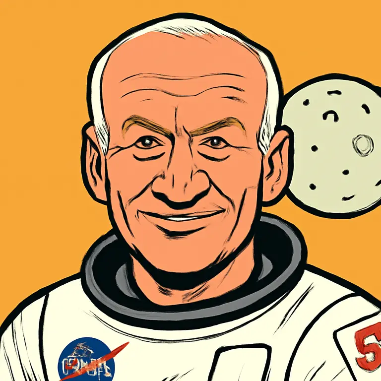 Portrait of Buzz Aldrin