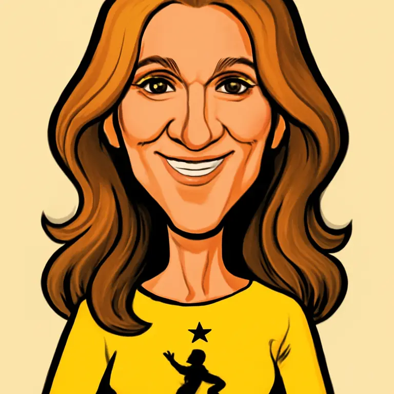 Portrait of Céline Dion