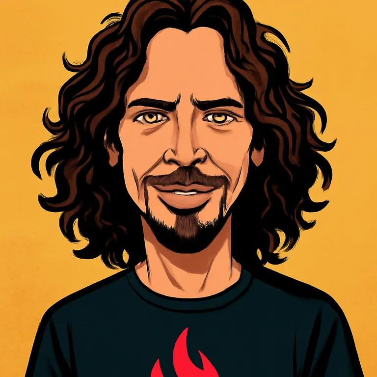 Portrait of Chris Cornell