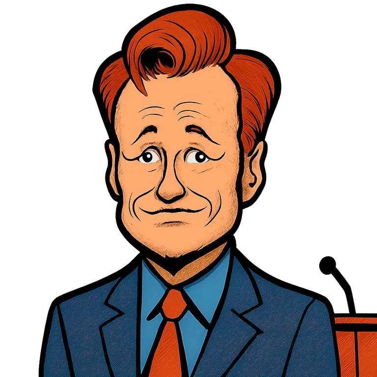 Portrait of Conan O'Brien
