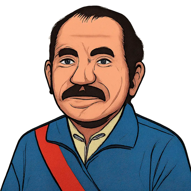Portrait of Daniel Ortega