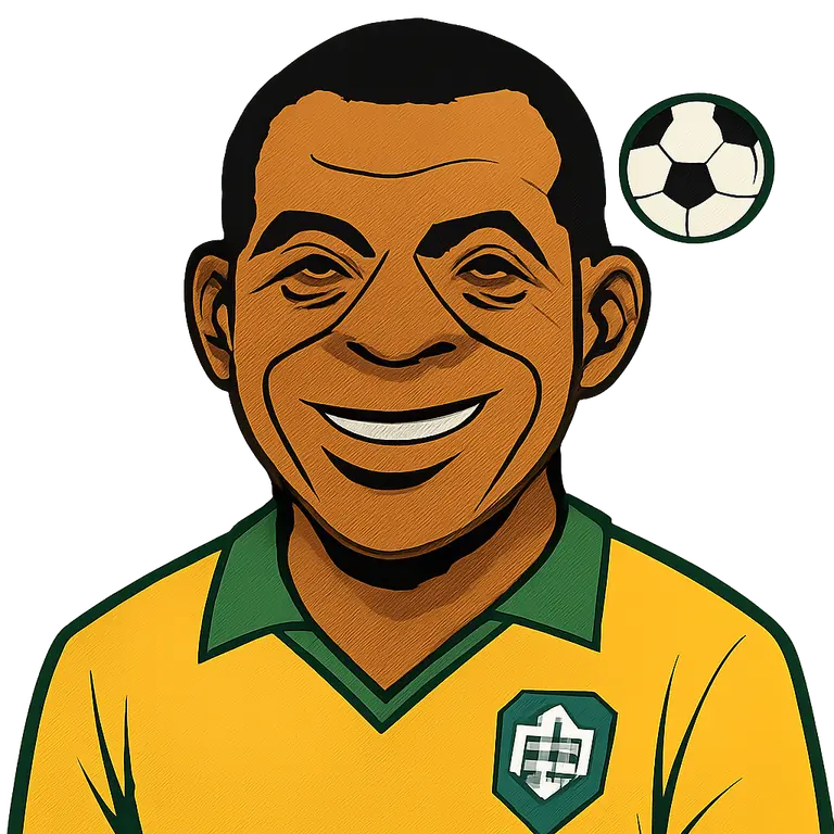 Portrait of Djalma Santos