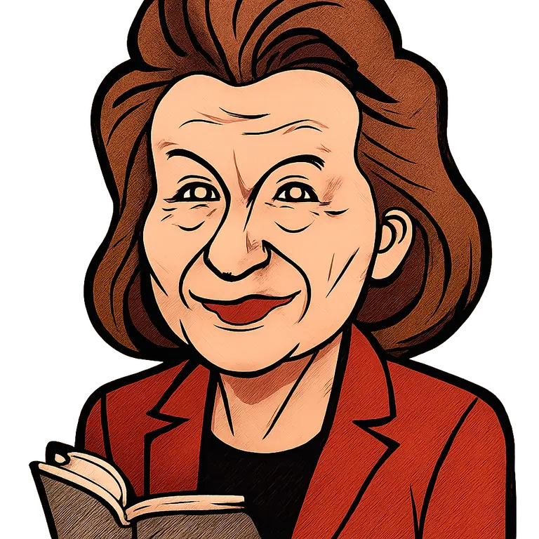 Portrait of Elfriede Jelinek