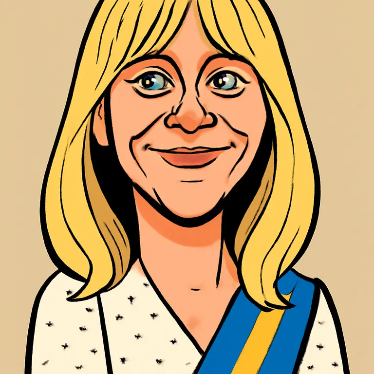 Portrait of Agnetha Fältskog