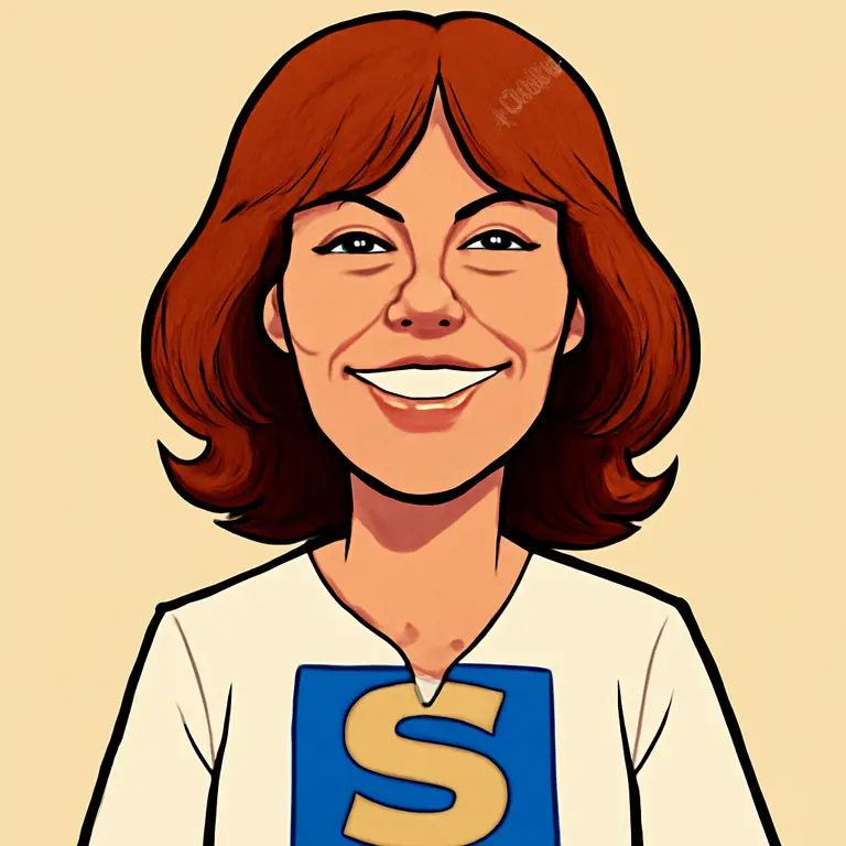 Portrait of Anni-Frid Lyngstad