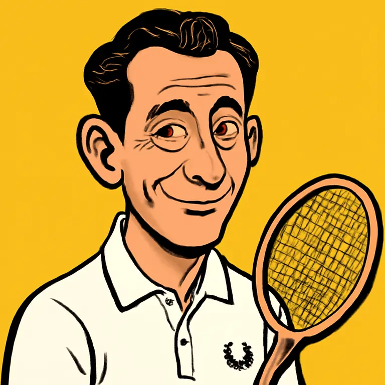 Portrait of Fred Perry