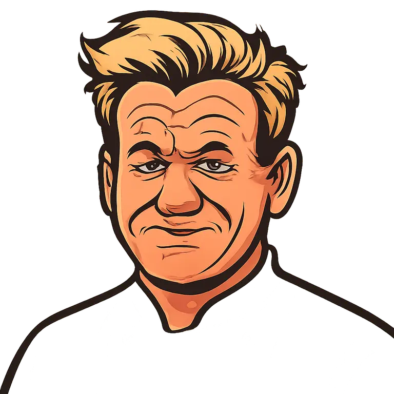 Portrait of Gordon Ramsay