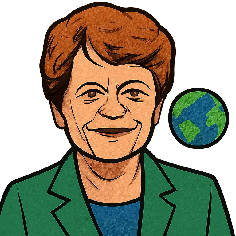 Portrait of Gro Harlem Brundtland
