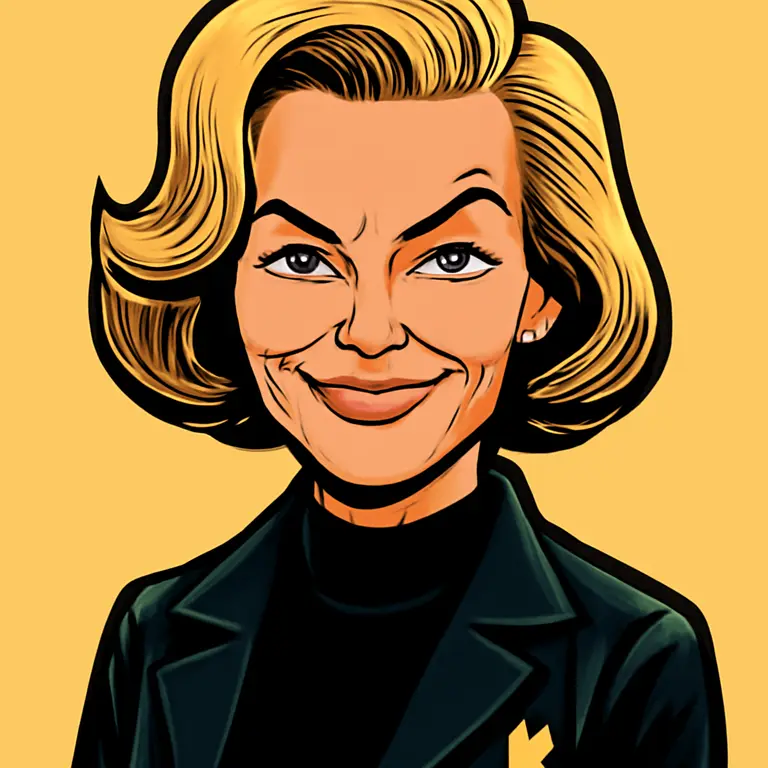 Portrait of Honor Blackman