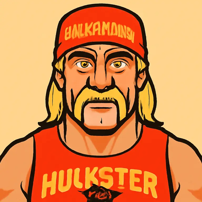 Portrait of Hulk Hogan