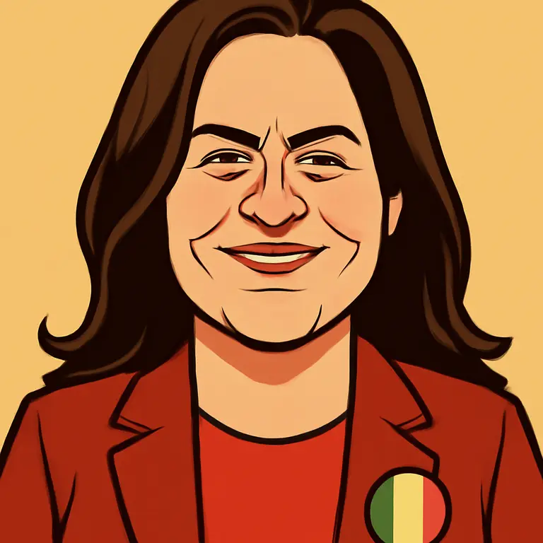 Portrait of Ilaria Salis