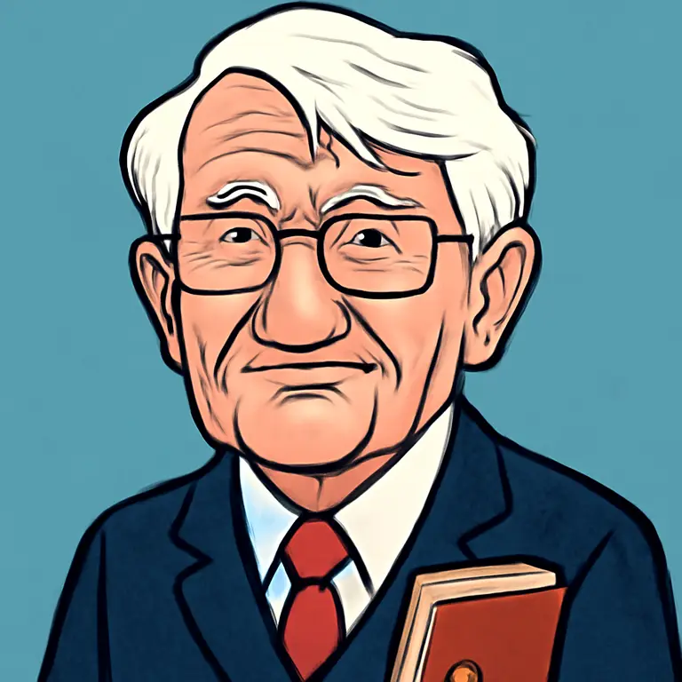 Portrait of Jürgen Habermas