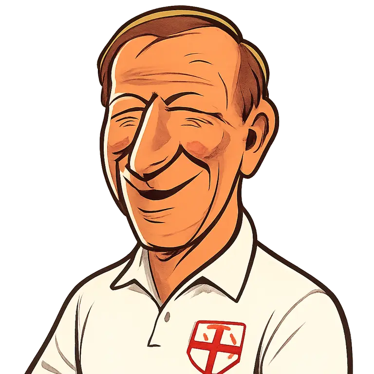 Portrait of Jack Charlton