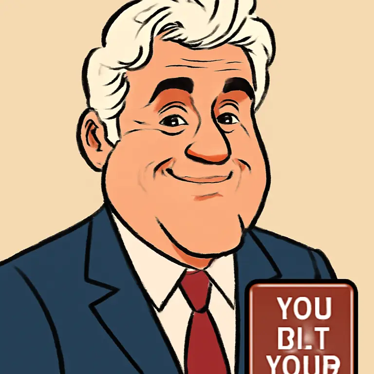 Portrait of Jay Leno