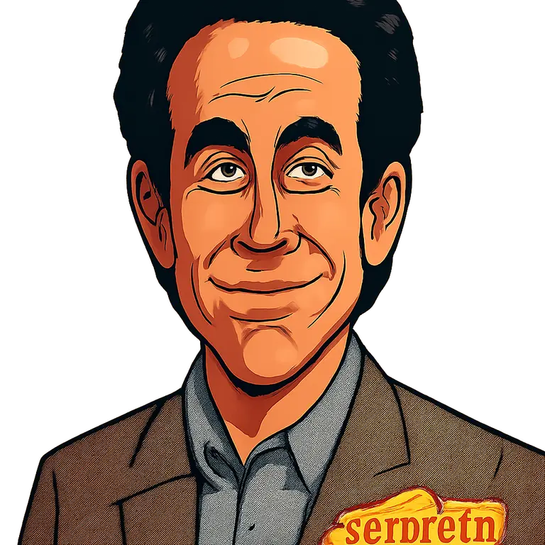 Portrait of Jerry Seinfeld