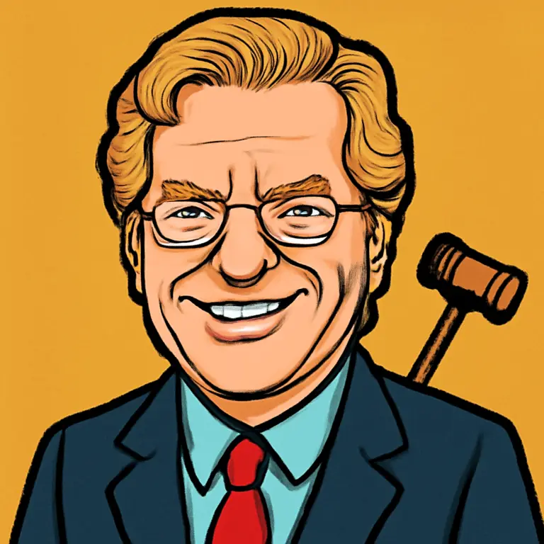 Portrait of Jerry Springer