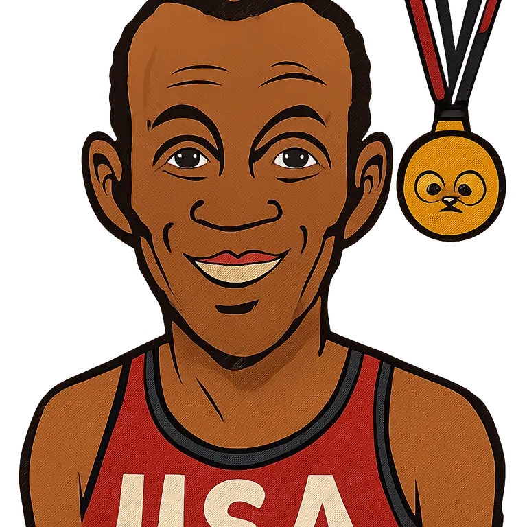 Portrait of Jesse Owens