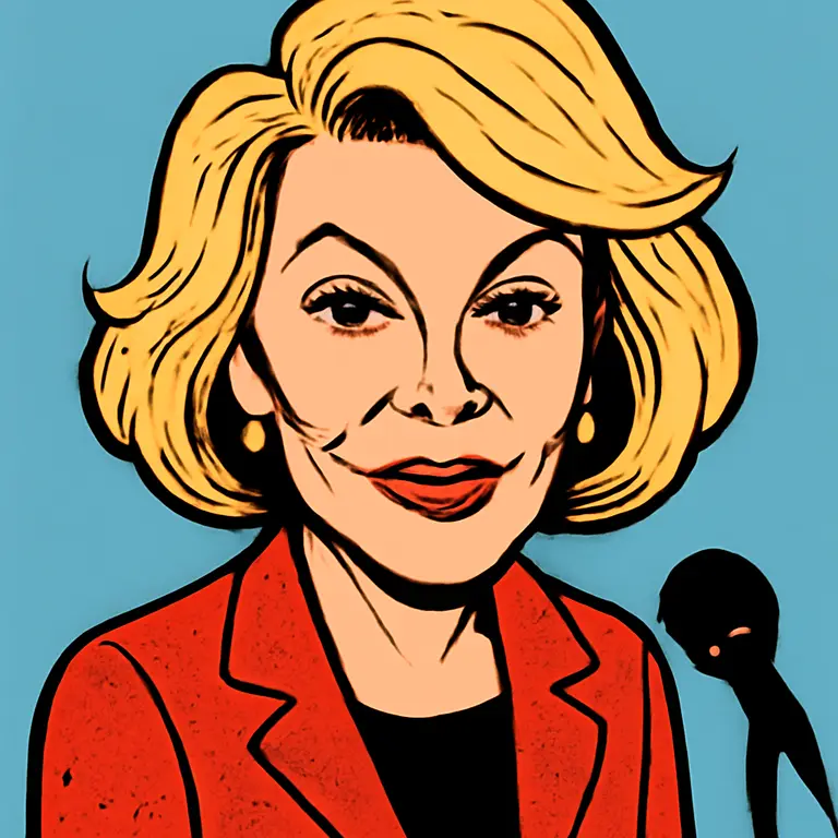Portrait of Joan Rivers