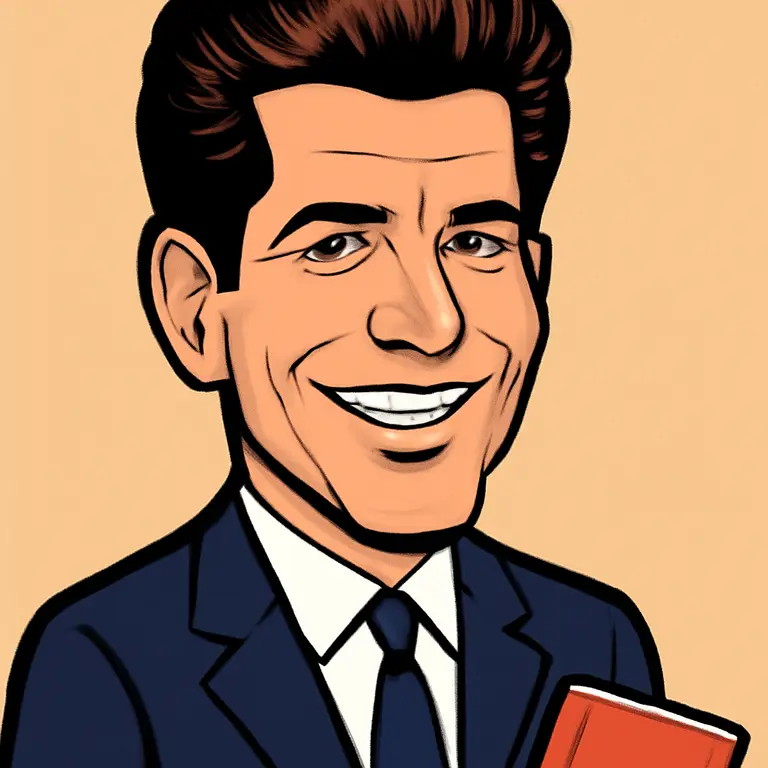 Portrait of John F. Kennedy Jr.