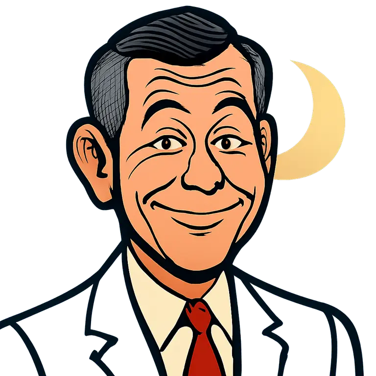 Portrait of Johnny Carson