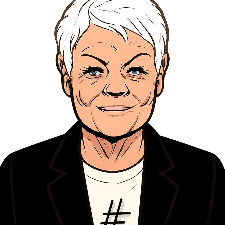Portrait of Judi Dench