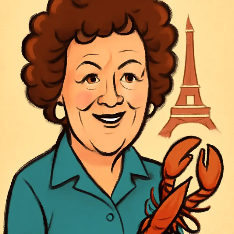 Portrait of Julia Child
