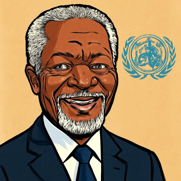 Portrait of Kofi Annan