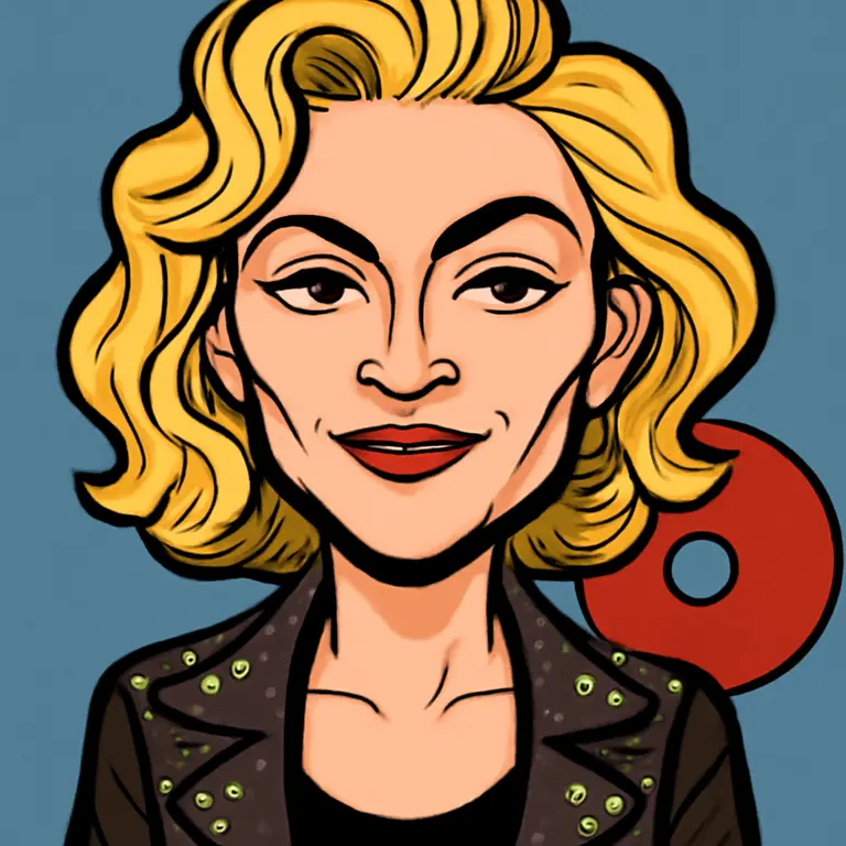 Portrait of Madonna