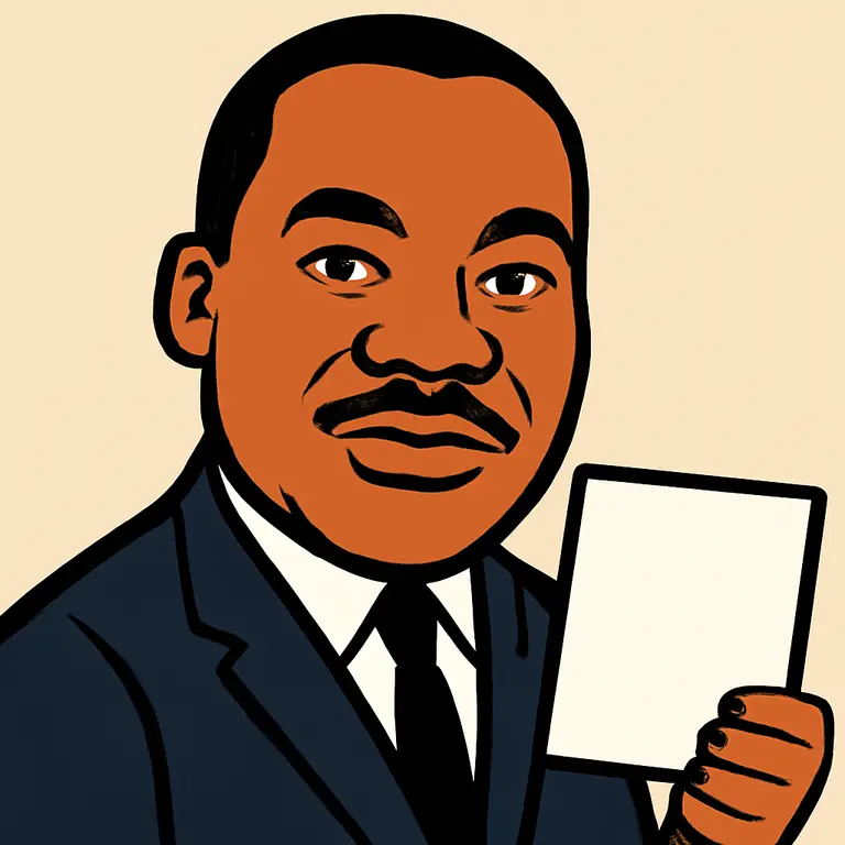 Portrait of Martin Luther King Jr.