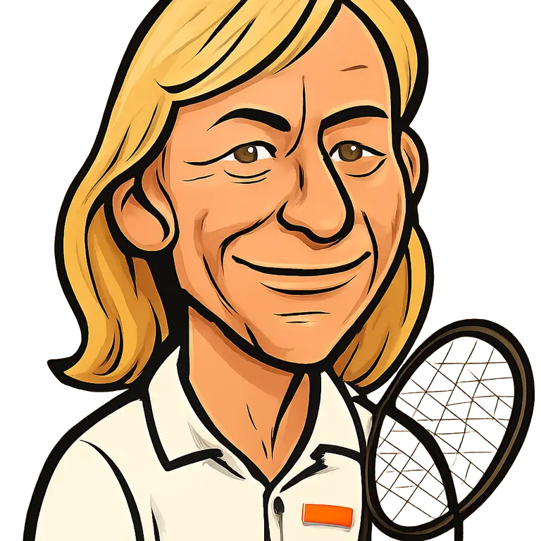 Portrait of Martina Navratilova