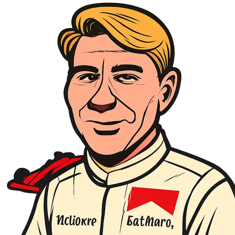 Portrait of Mika Häkkinen