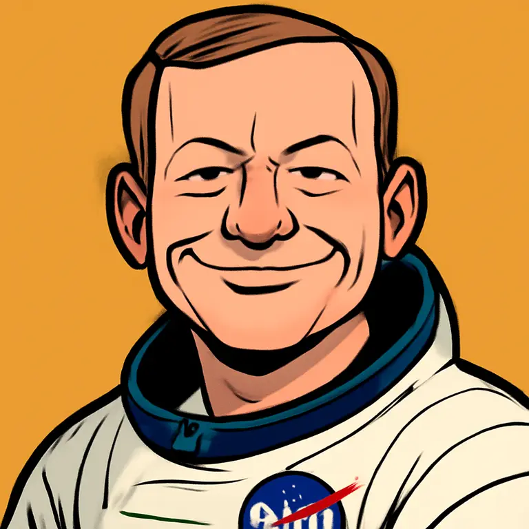 Portrait of Neil Armstrong