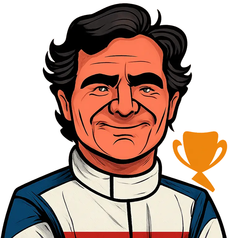 Portrait of Nelson Piquet