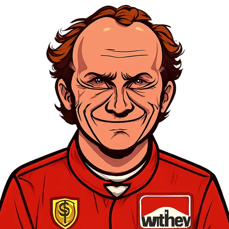 Portrait of Niki Lauda
