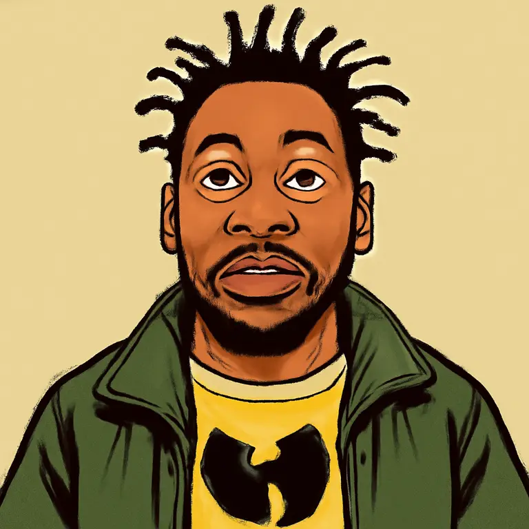 Portrait of Ol' Dirty Bastard