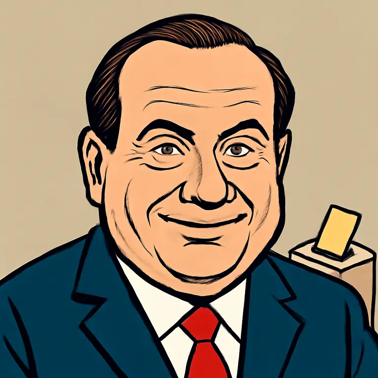 Portrait of Paolo Cirino Pomicino
