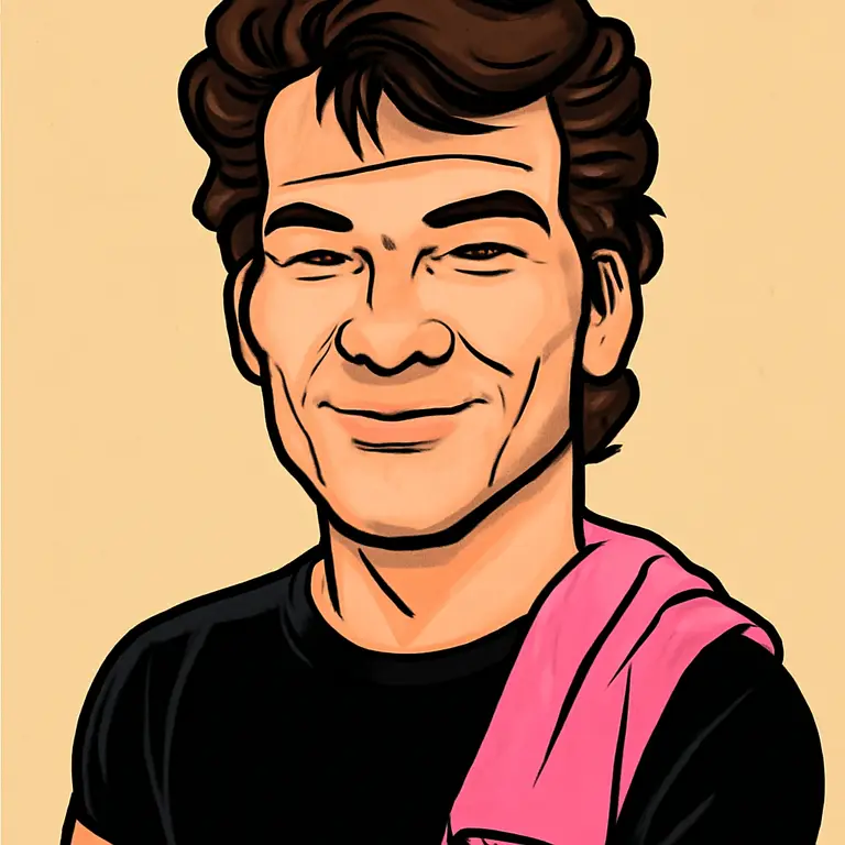 Portrait of Patrick Swayze