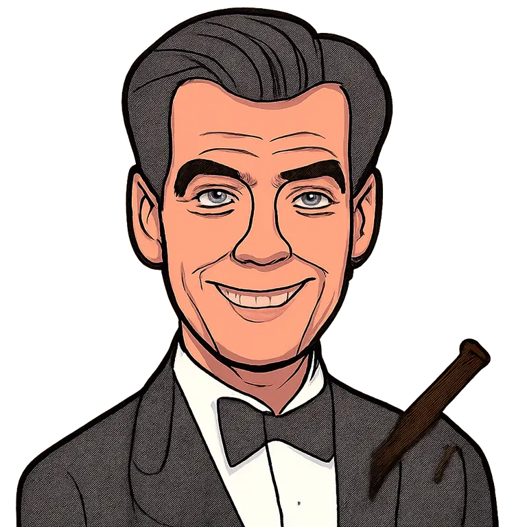 Portrait of Pierce Brosnan